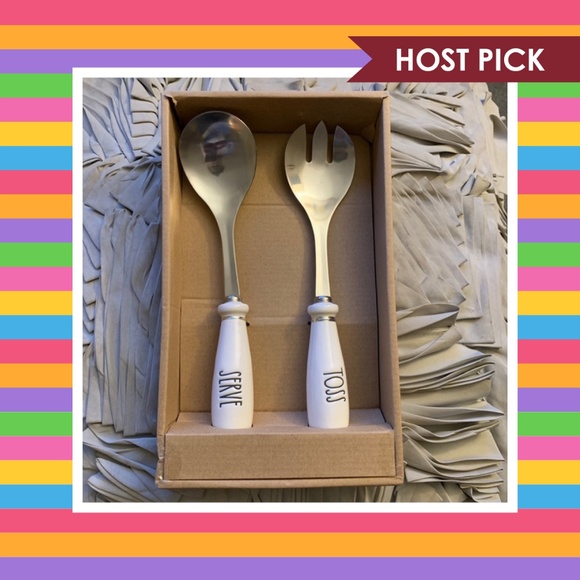 Rae Dunn Other - Rae Dunn SERVE & TOSS Serving Utensils - HP!🎉